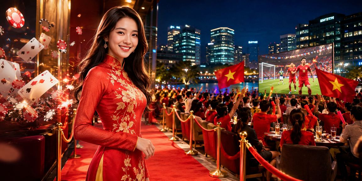 Người chơi bài tại sòng bài Hà Nội với trang phục áo dài truyền thống